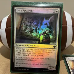 Magic The Gathering Hare Apparent Lot Of 5 Non Foil 1 Foil Foundations - Image 3