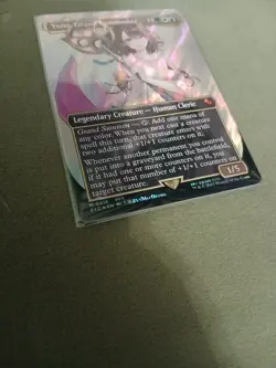 MTG ~ Yuna, Grand Summoner (Borderless Surge Foil) ~ Final Fantasy ~ NM ~ Mythic - Image 4
