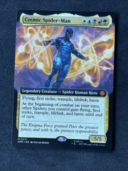 Magic the Gathering: Spider-Man - Cosmic Spider-man #0271 Extended Art NON-FOIL - Image 1