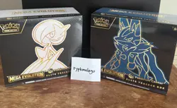FACTORY SEALED Pokemon TCG Mega Evolution ETB Pokemon Center Exclusive Set of 2 - Image 1