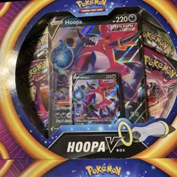 LOT OF 2 POKEMON TCG Hoopa V Box Fusion Strike Sword & Shield SEALED SHIPS NOW 820650809033 - Image 2