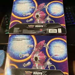 LOT OF 2 POKEMON TCG Hoopa V Box Fusion Strike Sword & Shield SEALED SHIPS NOW 820650809033 - Image 4