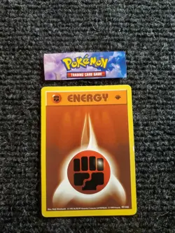 Fighting Energy 97/102 1st Edition Base Set Shadowless 1999 Pokemon NM - Image 1