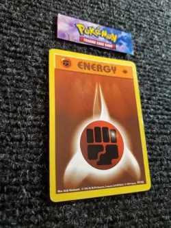 Fighting Energy 97/102 1st Edition Base Set Shadowless 1999 Pokemon NM - Image 3