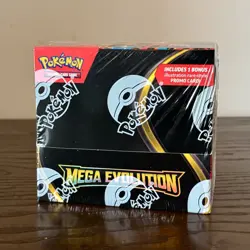 Pokemon TCG: Mega Evolution Enhanced Booster Display Box (36 Packs & Promo Card) - Image 1