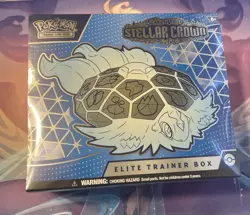 Pokemon Scarlet & Violet Stellar Crown ETB & 151 Booster Bundle Box Set Of 2 - Image 2