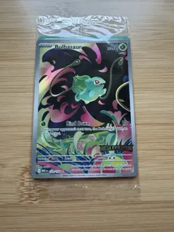 Pokemon Bulbasaur 133/132 English Mega Evolution Stamped Promo SEALED ✨ - Image 1