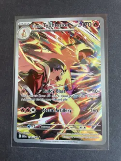 Pokemon TCG Ethan's Typhlosion Destined Rivals 190/182 Near Mint Condition - Image 1
