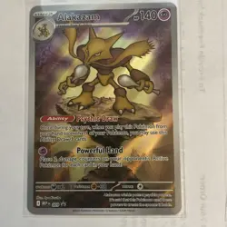 Riolu 010 + Alakazam 009 MEP Pokemon Mega Evolution ETB Black Star Promo IR Holo - Image 3