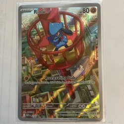 Riolu 010 + Alakazam 009 MEP Pokemon Mega Evolution ETB Black Star Promo IR Holo - Image 5