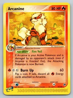Arcanine 15/100 Regular Non Holo Rare - EX Sandstorm - Pokemon TCG - LP - Image 1