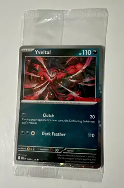 Sealed Yveltal 088/132 Holo Mega Evolution Pokemon Tcg GAMESTOP STAMPED PROMO! - Image 1