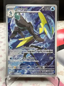 Inteleon 142/132 Illustration Rare IR Pokemon TCG Mega Evolutions - Image 1