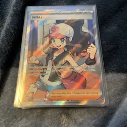 Pokemon TCG Hilda 164/086 Full Art Ultra Rare Scarlet & Violet White Flare NM - Image 1