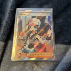 Pokemon TCG Hilda 164/086 Full Art Ultra Rare Scarlet & Violet White Flare NM - Image 2
