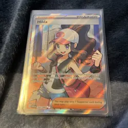 Pokemon TCG Hilda 164/086 Full Art Ultra Rare Scarlet & Violet White Flare NM - Image 3