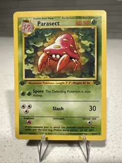 Parasect 41/64 1st Edition Regular Non Holo WoTC Pokemon Jungle Set NM - Image 1
