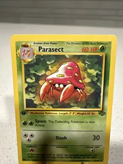 Parasect 41/64 1st Edition Regular Non Holo WoTC Pokemon Jungle Set NM - Image 2