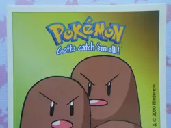 TRIOPIKEUR / DUGTRIO #51 - DUNKIN BOOMER 2000 - CARTE POKEMON - TRES BON ETAT - Image 2