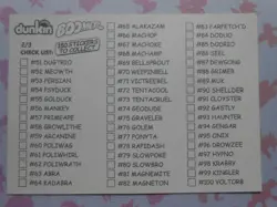 GOUPIX / VULPIX #37 - DUNKIN BOOMER 2000 - CARTE POKEMON - TRES BON ETAT - Image 4