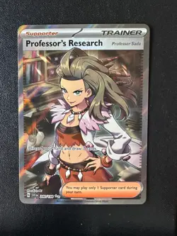 POKEMON TCG - SCARLET & VIOLET BASE - PROFESSOR'S RESEARCH 240/198 - Image 1