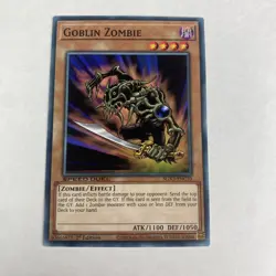 Yugioh Goblin Zombie sgx3-enc10 Speed Duel GX Duelists of Shadows 1st Edition - Image 1