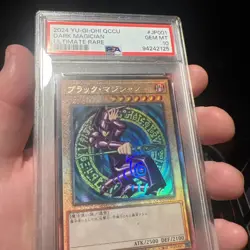 PSA 10 YuGiOh Dark Magician QCCU-JP001 Ultimate Rare Japanese Unity - Image 3