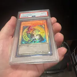 PSA 10 YuGiOh Dark Magician QCCU-JP001 Ultimate Rare Japanese Unity - Image 4