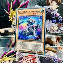Yugioh Mementotlan Tatsunootoshigo VASM-EN003 Super Rare 1st Ed NM - Image 1