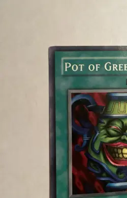 Yu-Gi-Oh! TCG Pot of Greed Structure Deck SD4-EN018 1st Edition - MP - Image 2