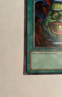 Yu-Gi-Oh! TCG Pot of Greed Structure Deck SD4-EN018 1st Edition - MP - Image 3
