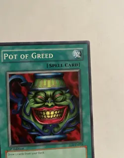 Yu-Gi-Oh! TCG Pot of Greed Structure Deck SD4-EN018 1st Edition - MP - Image 5