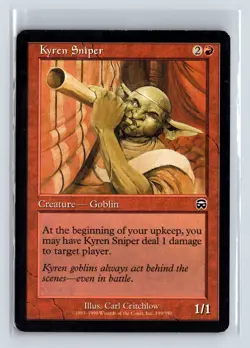 KYREN SNIPER - MTG Magic the Gathering Card - Mercadian Masques - Common - Image 1