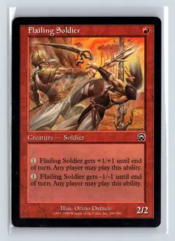 FLAILING SOLDIER - MTG Magic the Gathering Card - Mercadian Masques - Common - Image 1