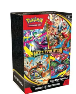 Pokemon Mega Evolution Booster Bundle Trading Card Game - Image 1