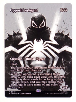 Opposition Agent Creature Card - Image 1