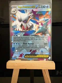 MEGA ABOMASNOW EX - 036/132 Mega Evolution - Double Rare Holo - Pokemon TCG Card - Image 1
