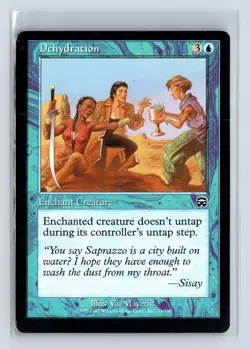 DEHYDRATION - MTG Magic the Gathering Card - Mercadian Masques - Common - Image 1