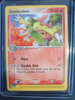 Combusken 27/109 - Ruby and Sapphire Set - Pokemon Card - Excellent Condition - Image 1