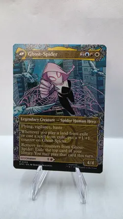 Gwen Stacy/Ghost-Spider (0209) (Borderless) Marvel's Spider-Man MTG - Image 2