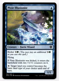 2022 MTG Pixie Illusionist Common Dominaria United #61 - Image 1