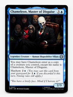 Chameleon, Master of Disguise [Marvel's Spider-Man] MTG NM/M 💧 - Image 3