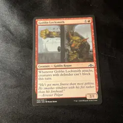 MTG Goblin Locksmith Guilds of Ravnica (GRN) Common Magic Card #104/259 - Image 1