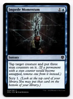 Impede Momentum 054 Dominaria United DMU MTG Magic - Image 1