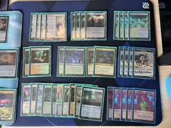MTG Modern Amulet Titan Deck (Foiled & Signed) - Image 3