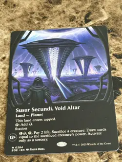 SUSUR SECUNDI, VOID ALTAR Magic MTG Edge of Eternities Borderless - Image 1