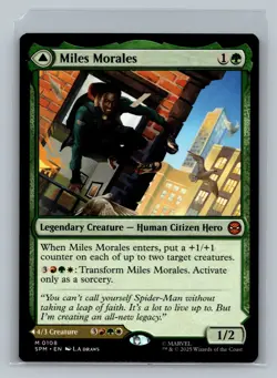 2025 MTG Marvel Spider-Man Miles Morales 0108 M - Image 1