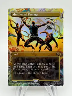 MTG Marvel's Spider-Man MULTIVERSAL PASSAGE Borderless Rare Foil #0206 - Image 1