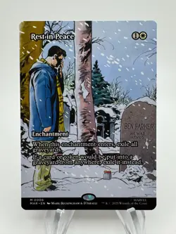 MTG Marvel's Spider-Man REST IN PEACE Borderless Mythic #0006 - Image 1