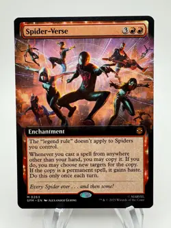 MTG Marvel's Spider-Man SPIDER-VERSE Extended Art Mythic #0263 - Image 1